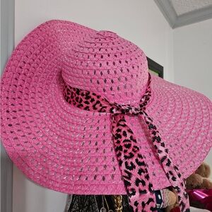 Pink hat